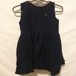 Tommy Hilfiger solid blue Infant Dress